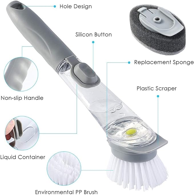 Automatic Kitchen Cleaning Brush - Qifaya