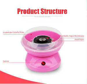 ELECTRIC COTTON CANDY MAKER - Qifaya