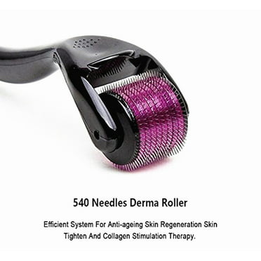 DERMA ROLLER 0.5 MM DRS 540 TITANIUM NEEDLES - Qifaya