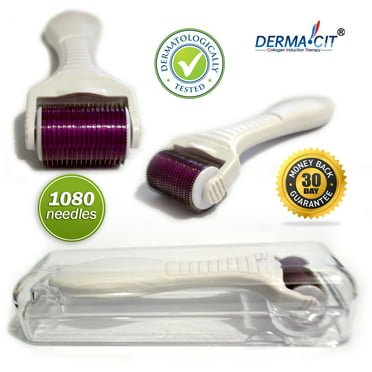 DERMA ROLLER 0.5 MM DRS 540 TITANIUM NEEDLES - Qifaya