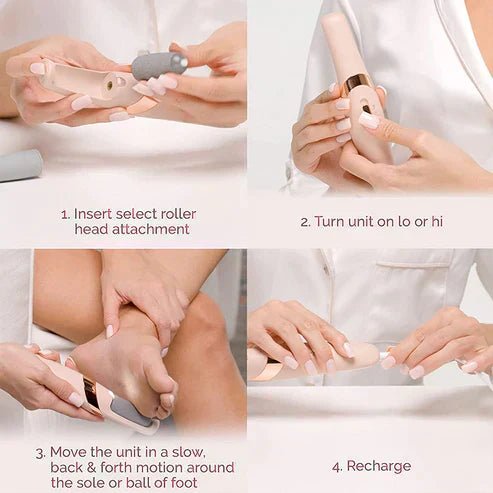 Electric Pedicure Foot File Callus Remover - Qifaya