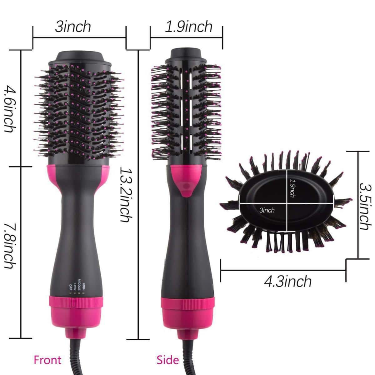 One Step Multifunctional Hot Air Brush - Qifaya