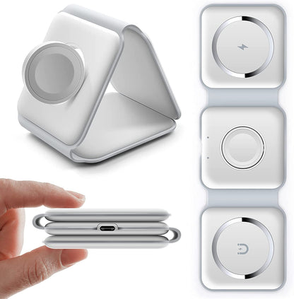 3 - in - 1 Wireless Charging Pad - Qifaya
