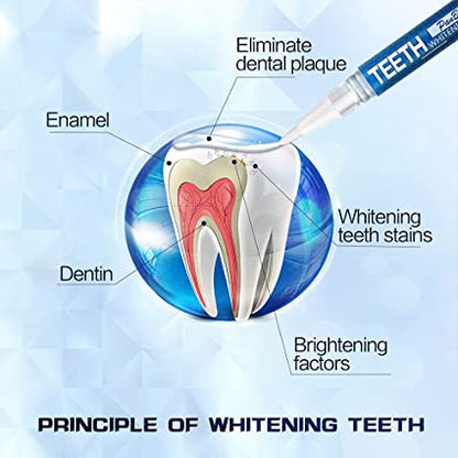 Dazzling Instant White Teeth Whitening Pen - Qifaya