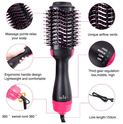 One Step Multifunctional Hot Air Brush - Qifaya