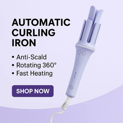 Automatic Electric Hair Curler Stick - Qifaya