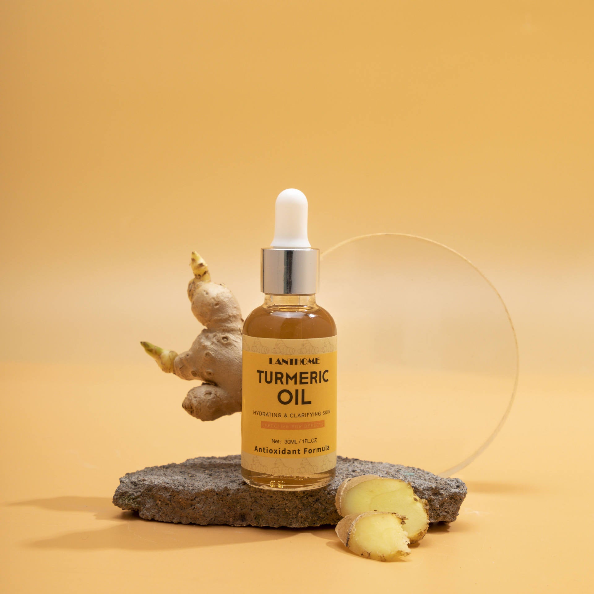 Turmeric & Ginger Skincare Set | Natural Whitening & Acne Control Kit - Qifaya